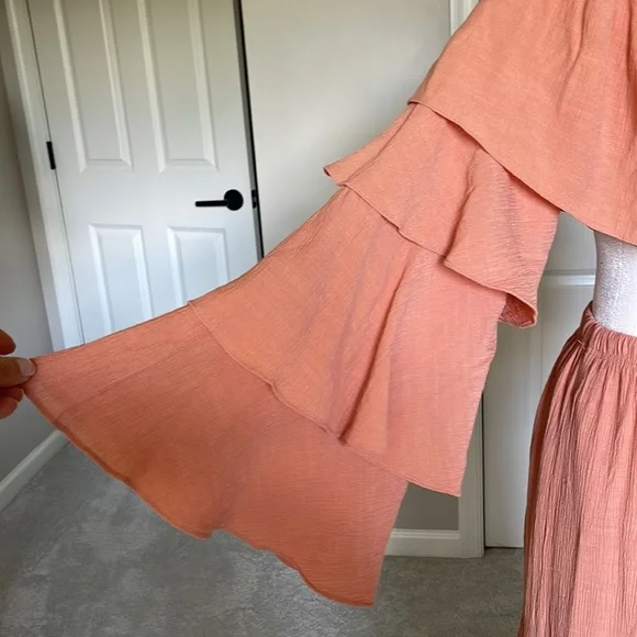 Skylar Rose Lelia Tiered Maxi Skirt Set - Picture 5 of 16